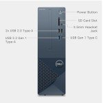 Dell Inspiron 3030 Small Desktop - Intel Core i5-14400 Processor, 16GB DDR5 RAM, 1TB SSD, Intel UHD 730 Graphics, Windows 11 Home, Onsite & Migrate Service - Mist Blue