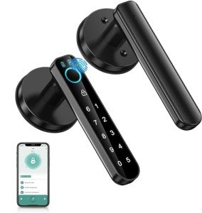 Smart Fingerprint Door Lock with Keypad Entry