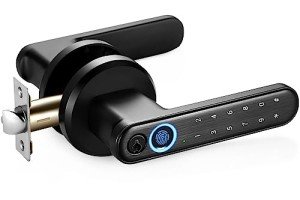Fingerprint Keyless Entry Smart Door Lock - 3 in 1