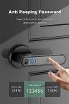 Fingerprint Keyless Entry Smart Door Lock - 3 in 1