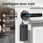 Smart Fingerprint Door Lock with Keypad Entry