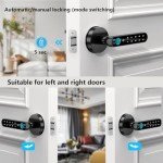 Smart Fingerprint Door Lock with Keypad Entry