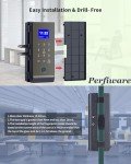 Biometric Smart Glass Door Lock – Keyless Entry
