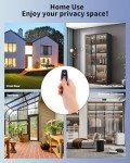 Biometric Smart Glass Door Lock – Keyless Entry