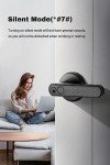 Fingerprint Keyless Entry Smart Door Lock - 3 in 1