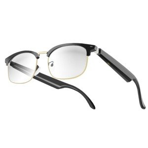 Smart Translation Glasses with Voice Assistant - Black/Gold