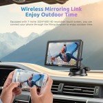 7-Inch Carplay & Android Auto Screen with Voice Control