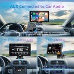 7-Inch Carplay & Android Auto Screen with Voice Control