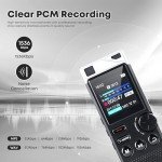 264GB Digital Voice Recorder with Playback and Voice Activation