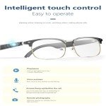 Smart Translation Glasses with Voice Assistant - Black/Gold