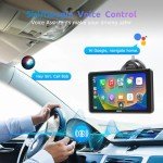 7-Inch Carplay & Android Auto Screen with Voice Control