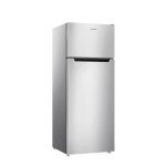 BANGSON 7.7 Cu.Ft Top Freezer Refrigerator, Silver