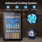 Electactic 37-Bottle Wine & 145-Can Beverage Fridge