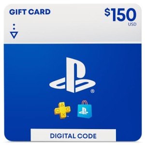 $150 PlayStation Store Digital Gift Card