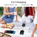 INIU Portable Charger, 22.5W 20000mAh USB C in & Out Power Bank Fast Charging, PD 3.0+QC 4.0 LED Display Phone Battery Pack Compatible with iPhone 16 15 14 13 Pro Samsung S23 Google iPad Tablet, etc