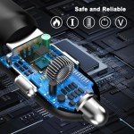 Fast Charging USB Car Charger for iPhone 16, 2 Pack