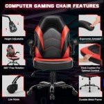 DUMOS Ergonomic Gaming Chair with Lumbar Support