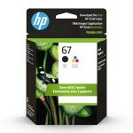 HP 67 Black & Color Ink Cartridges 2-Pack