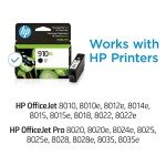 HP 910XL Black Ink Cartridge - High Yield