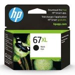 HP 67XL Black Ink Cartridge for DeskJet & ENVY