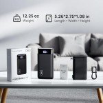 INIU Portable Charger, 22.5W 20000mAh USB C in & Out Power Bank Fast Charging, PD 3.0+QC 4.0 LED Display Phone Battery Pack Compatible with iPhone 16 15 14 13 Pro Samsung S23 Google iPad Tablet, etc