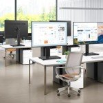 Adjustable VESA Monitor Stand for 13-32 Inch Screens