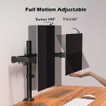 BONTEC Adjustable Dual Monitor Stand for 13-32" Screens