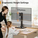 Perlegear Adjustable Monitor Stand for 13-34 Inch Screens