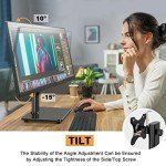 Adjustable VESA Monitor Stand for 13-32 Inch Screens