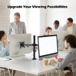 BONTEC Adjustable Dual Monitor Stand for 13-32" Screens