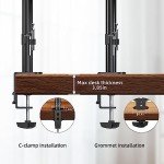 Adjustable Monitor Mount for 13-32" Screens