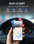 Pelsee P12 Plus 4K WiFi Mirror Dash Cam