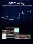 Pelsee P12 Plus 4K WiFi Mirror Dash Cam