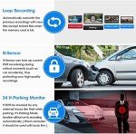 10" Mirror Dash Cam with Night Vision 1080P