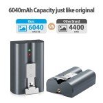 Etrhtec 2-Pack Rechargeable Battery for Ring Doorbells