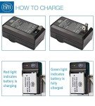 BM 2-Pack LP-E8 Batteries & Charger for Canon