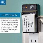 BM 2-Pack LP-E8 Batteries & Charger for Canon