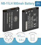BM 2 NB-11LH Battery & Charger for Canon Cameras