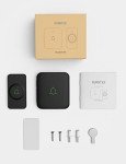 AVANTEK Mini Waterproof Wireless Doorbell with Chime