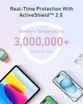 Anker Zolo Power Bank, 20,000mAh 30W High-Speed Portable Charger with Built-in USB-C Cable, 1 USB-C, 1 USB-A, Battery Pack for iPhone 16/15/15 Pro/15 Pro Max/15 Plus, MacBook, Galaxy, and More