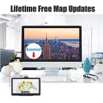 7-Inch Car GPS Navigator with 2025 Maps