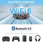 Android 12.0 6K HD TV Box with Dual WiFi