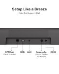 ULTIMEA 5.1ch Sound Bar with Subwoofer & Speakers