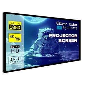 Silver Ticket 120" Fixed Frame Home Theater Screen