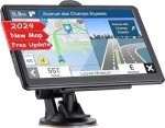 7-Inch GPS Navigator with 2024 Maps & Warnings