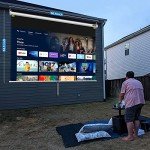 JWSIT 100-Inch Manual Pull Down Projector Screen