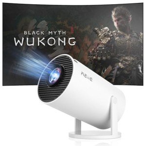 Mini Portable 4K HD Projector with WiFi & Bluetooth