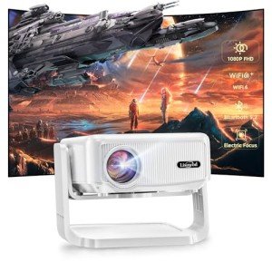 Mini Projector with WiFi and Bluetooth - 1080P