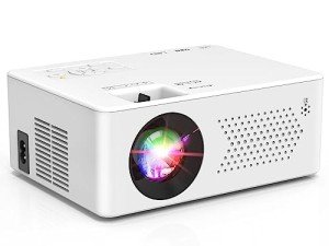 PURSHE Mini Bluetooth Projector - Full HD 1080P