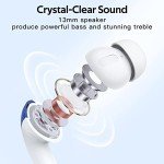 TAGRY Wireless Bluetooth Earbuds with 60H Playback